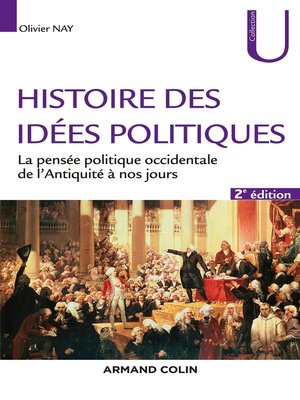 cover image of Histoire des idées politiques--2e éd.